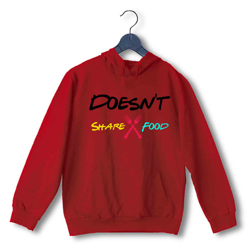 4 TV SERIES DOESN'T SHARE FOOD UNISEX HOODIE Sweatshirts
